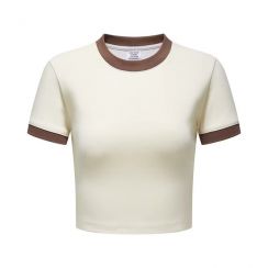 5 Pcs Summer Sli Fit Casual Womens Short Sleeved T Shirt